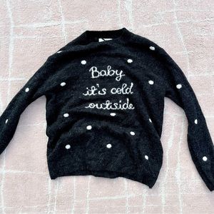 Baby it’s Cold Outside Sweater - Polka Dots